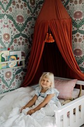 TISU børnedynebetræk & pudebetræk, Pink Gingham