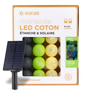 Forest Outdoor waterdichte en solar lichtslingers met LED-ballen