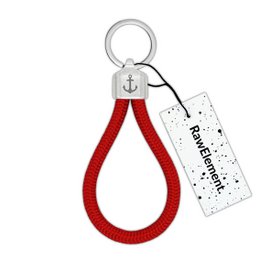 RAW ELEMENT Anchor Keychain - Nautical Rope Climbing Rope - Inspired by Nature, for Men and Women | Original & handmade