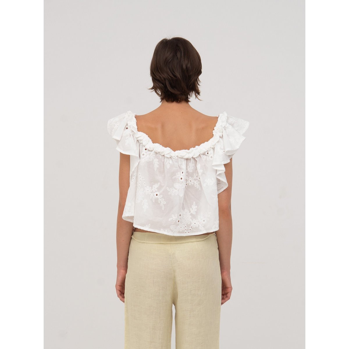 Lux witte top