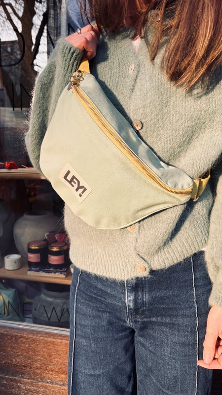 LEY! Sac banane – JAUNE MENTHE