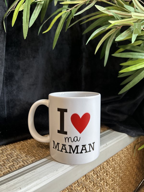 Ceramic mug Maman collection