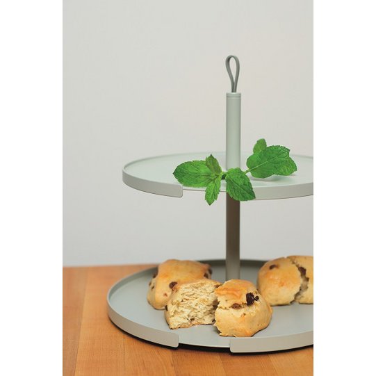 BIG HUG CAKE STAND 2 LEVEL - bone