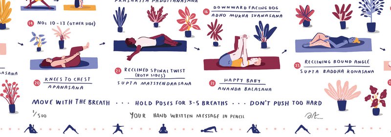 Yoga Art Print
