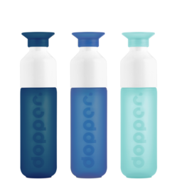 Dopper Original Genanvendelig vandflaske - Blue Sea Collection Mixbox (4x3 pcs) Kopi