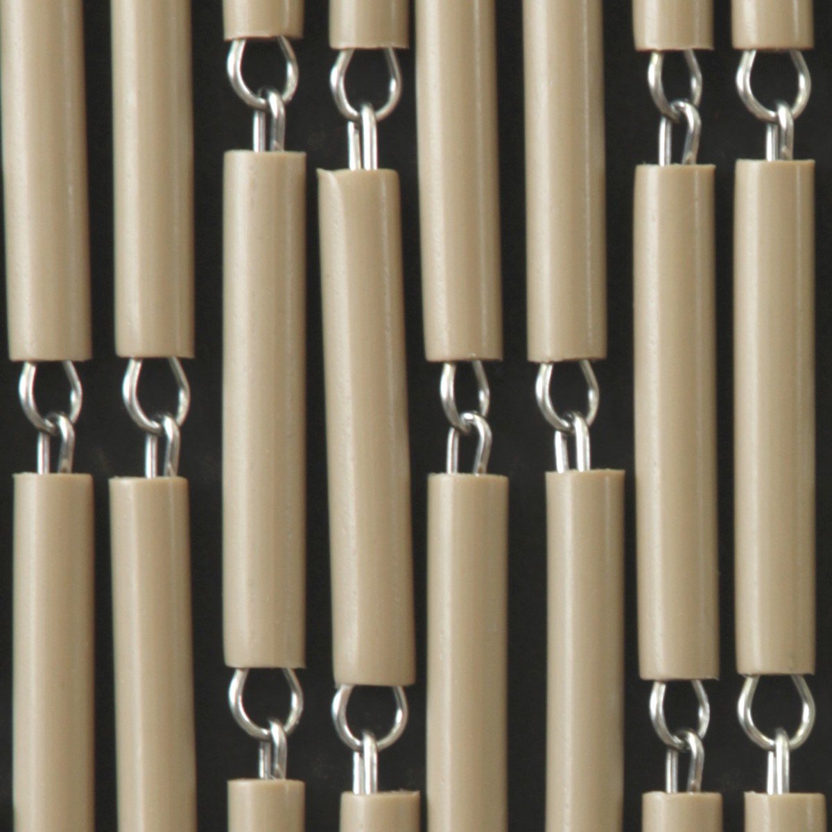 Fly curtain staggered Taupe 100x232 cm