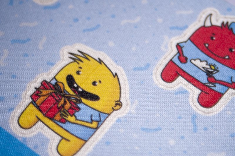Imprezowe zwierzęta - naklejki na buty