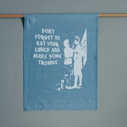 Geschirrtuch denim nieuwe eet je lunch