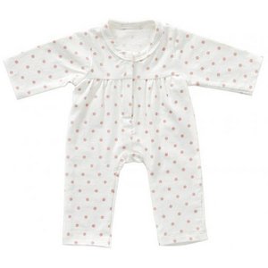 Onesie pink dots 45cm