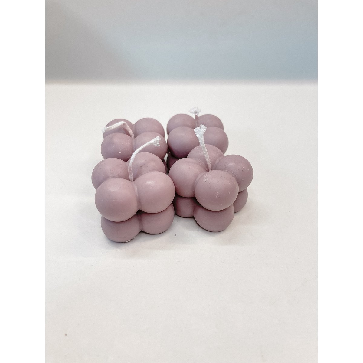 Bubble Candle Brown (small) - Small Brown Bubble Candle
