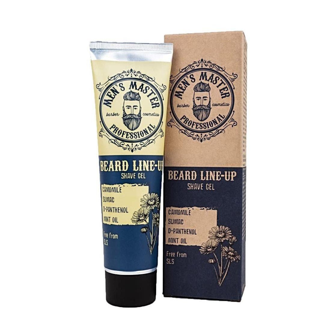 Żel do golenia Beard Line-up do przezroczystego golenia bez wody - 100ml