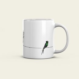 Banksy Keramikkrus 325ml - Fugle