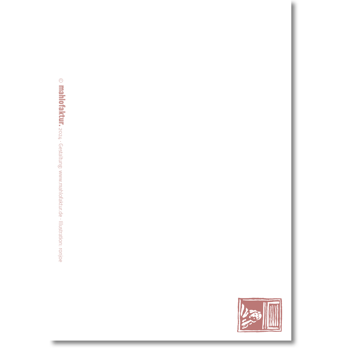 Carte postale « Plaisir »