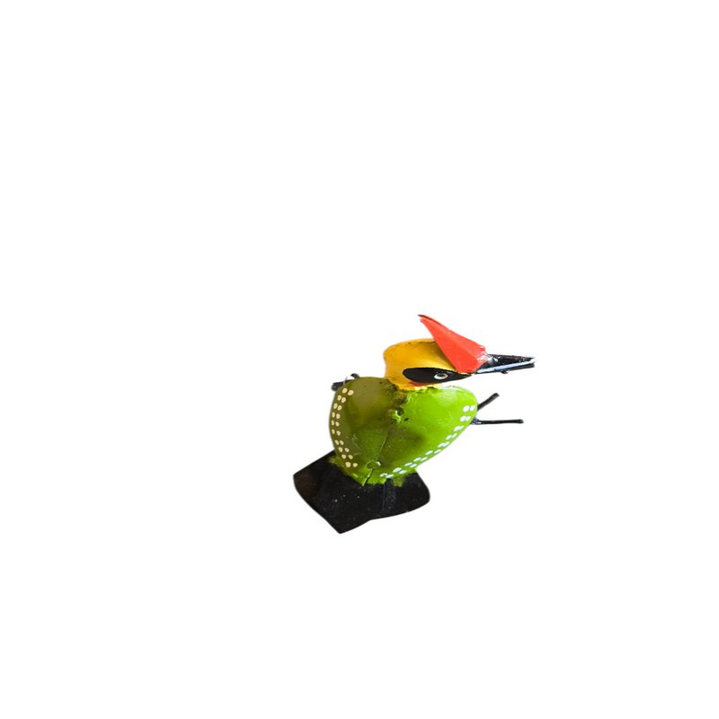 PIC VERT BÉBÉ EN MÉTAL
