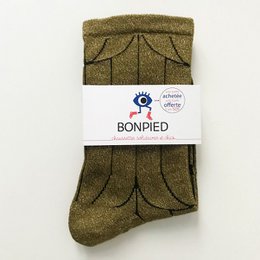 36-41 Gala-Socken in Frankreich und Solidarität aus der Marke Bonpied gemacht