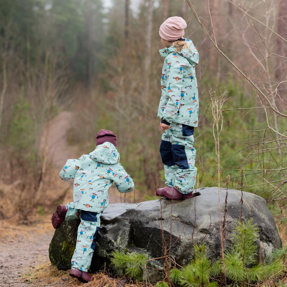 Pantalon Shell Pippi Longstocking Menthe