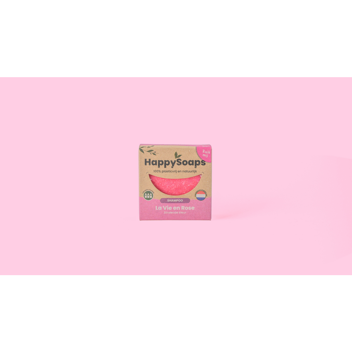 Shampoo Bar – La Vie en Rose – Strahlende Farbe