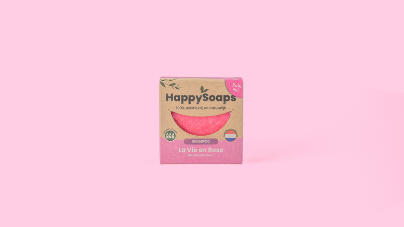 Shampoo Bar - La Vie en Rose - Strålende farve
