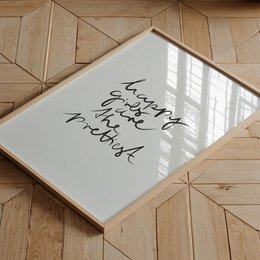 Poster: Happy girls are the prettiest
