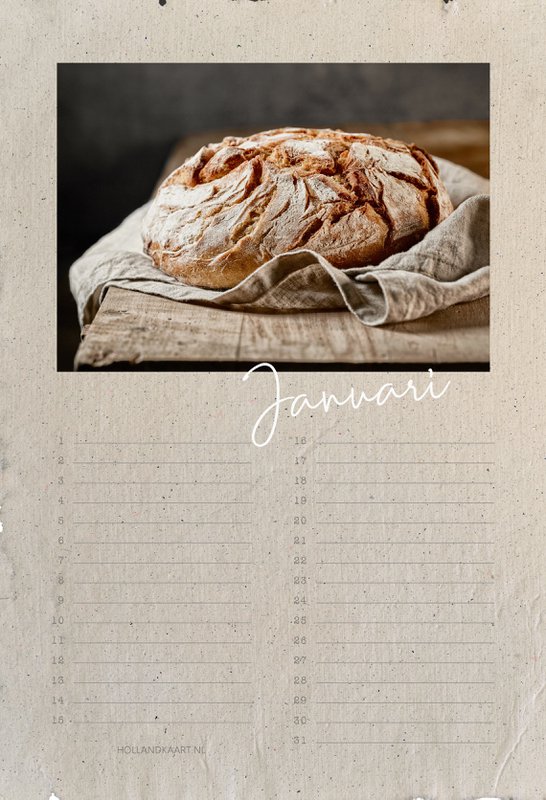 Birthday calendar