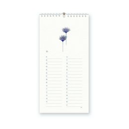 immerwährender Botanik-Kalender