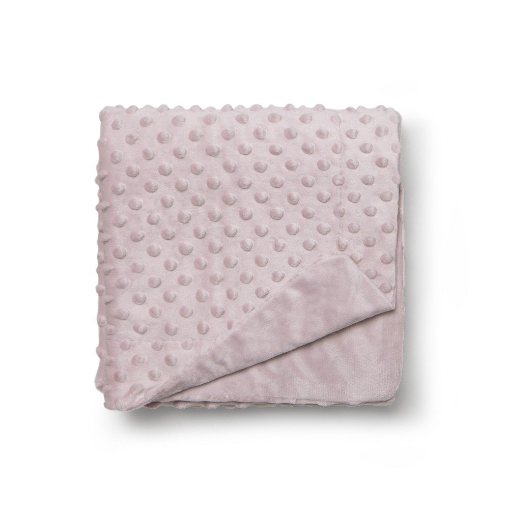 EXTRA-SOFT BLANKET 80X110 CMS - MOD. BUBBLES - DARK PINK