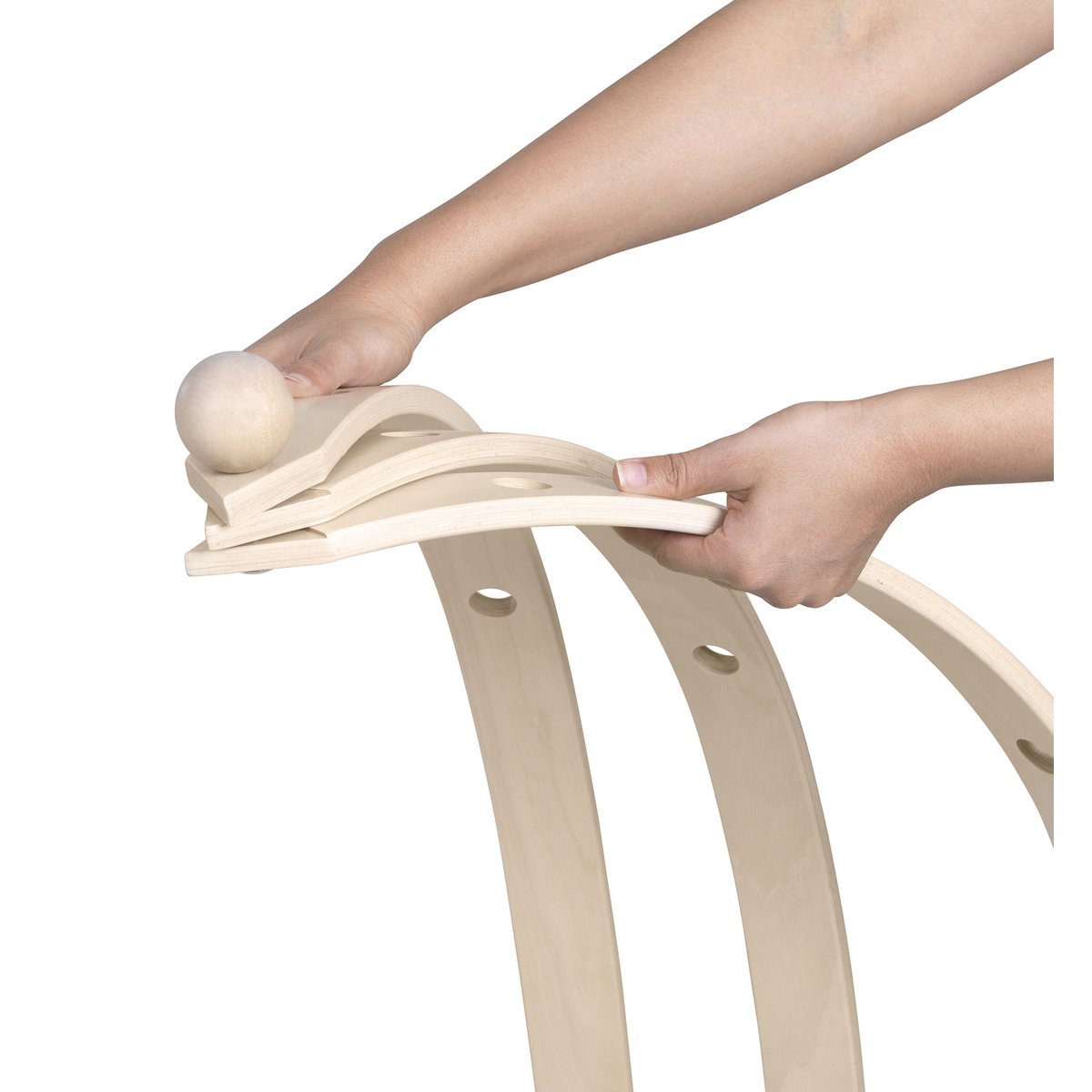 FRANCK & FISCHER BabySpyder Baby-Fitnessstudio Holz Kopie