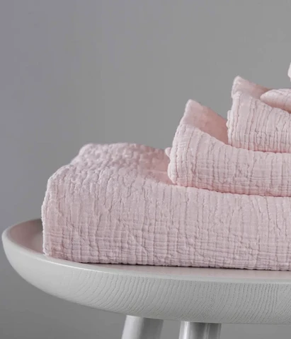 Bathroom towel Orion Solid Pink Mist