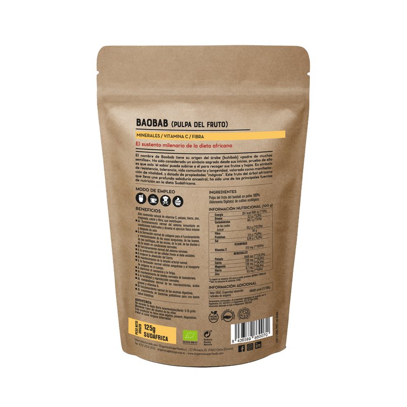 Organic Baobab powder