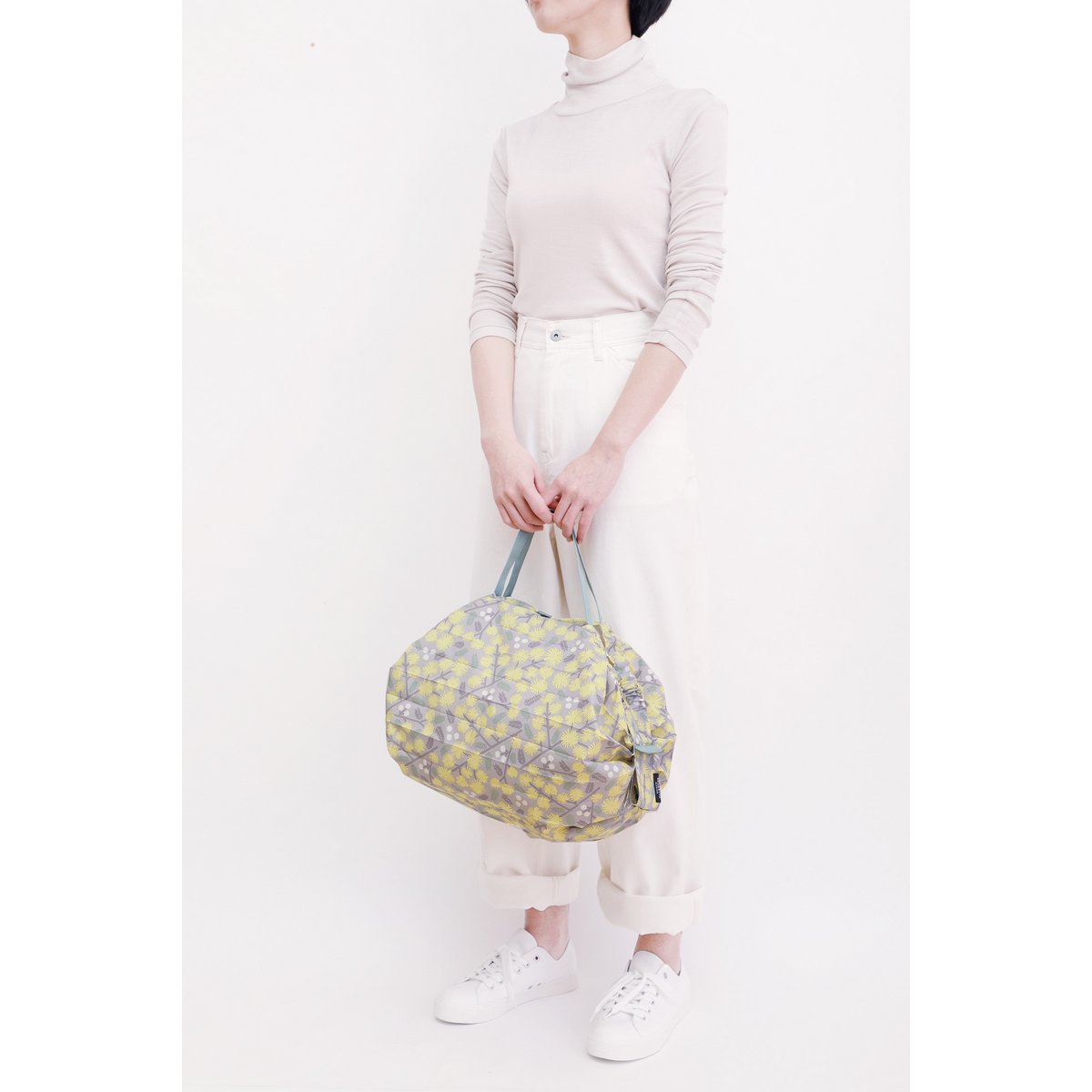 Shupatto compacte opvouwbare boodschappentas maat M - Mimosa (Hana)