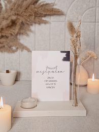 Just4You Forex bordje – Mijlpalen slingers