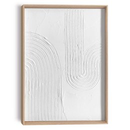Painting 3D Art Relief Art Natural Shapes 40x30