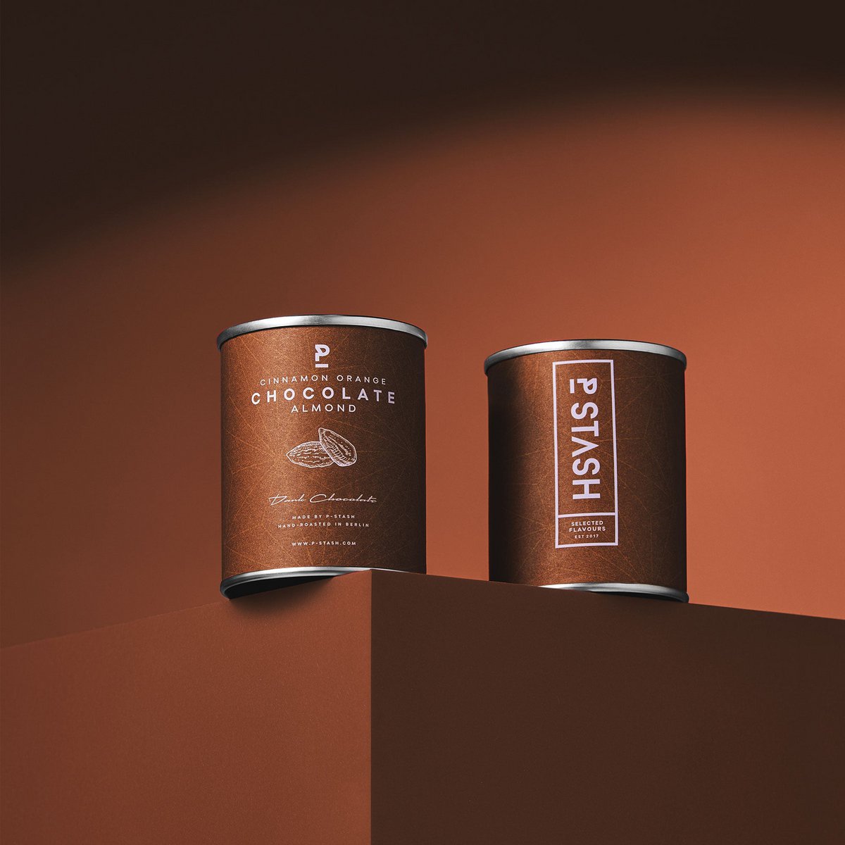12x Almendra - Chocolate Negro con Canela y Naranja - Mini 60g