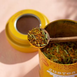 Justea|Cúrcuma Jengibre| Té de jengibre | Té suelto | Orgánico | Comercio Justo | regalo de té
