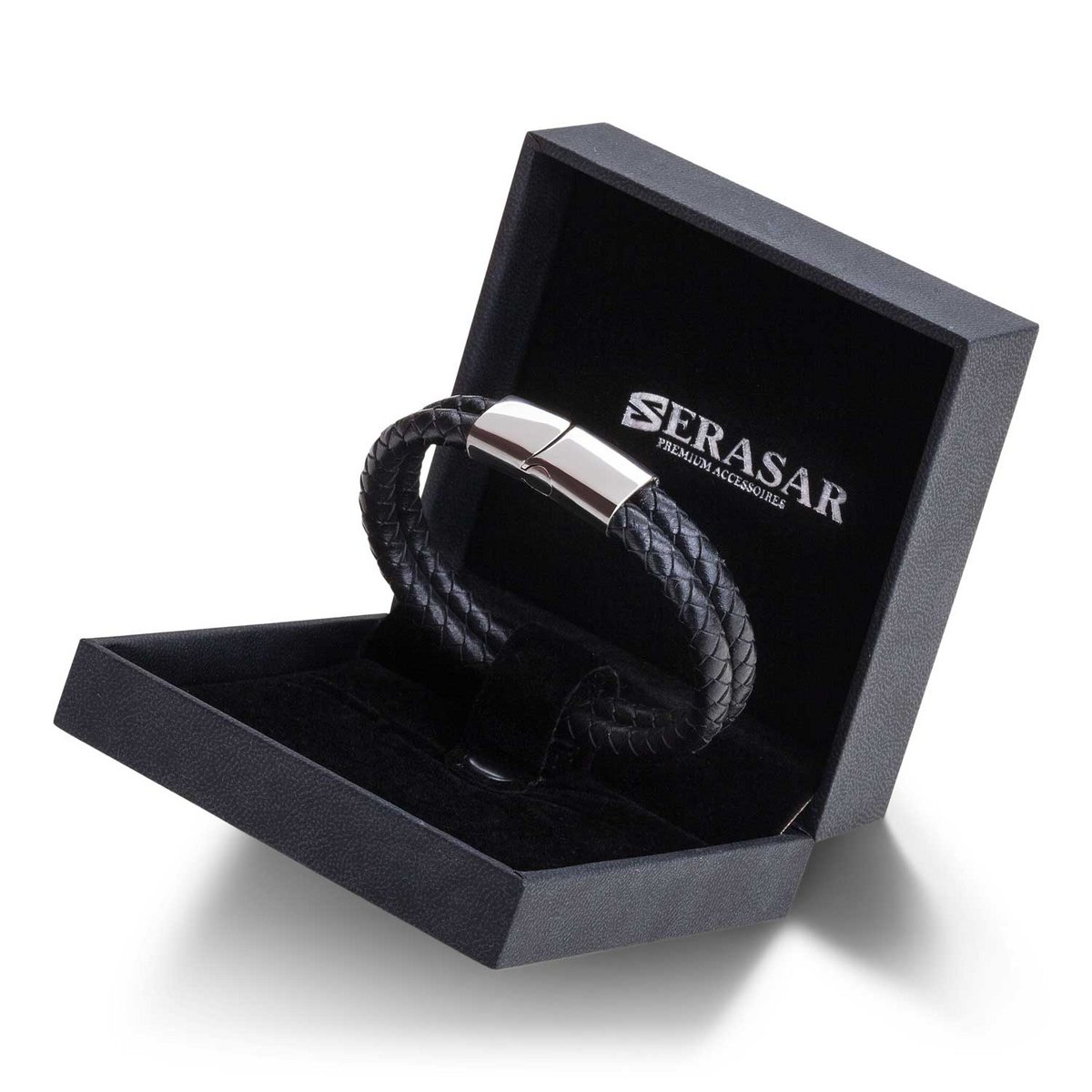 Leather bracelet "Double"