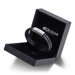 Leather bracelet "Double"
