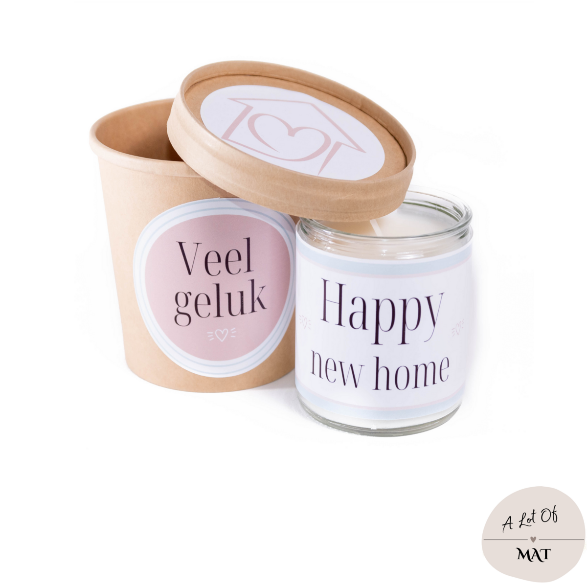 Cadeau | Happy New Home | Kaars