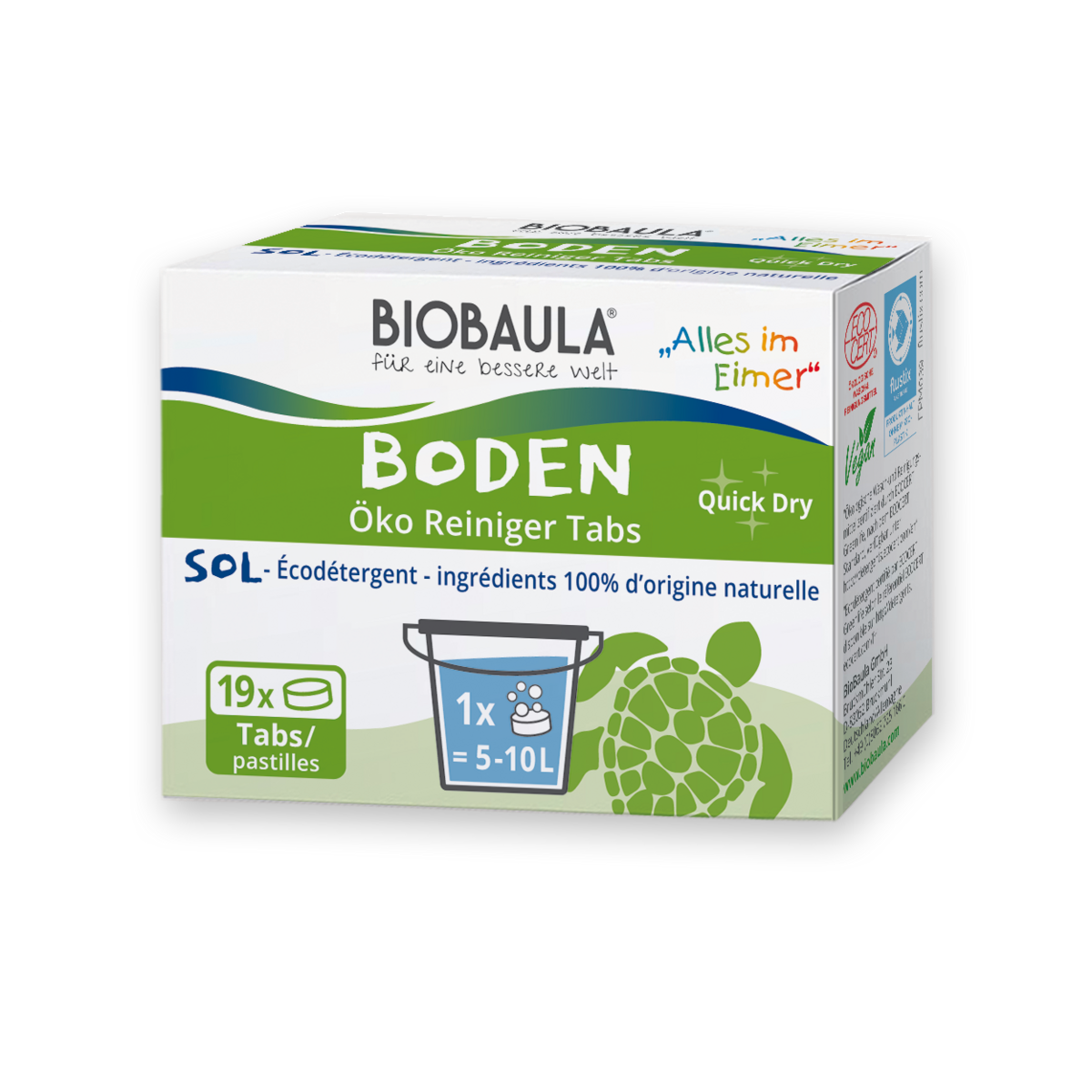Todo en el cubo - Limpiador de suelos Biobaula