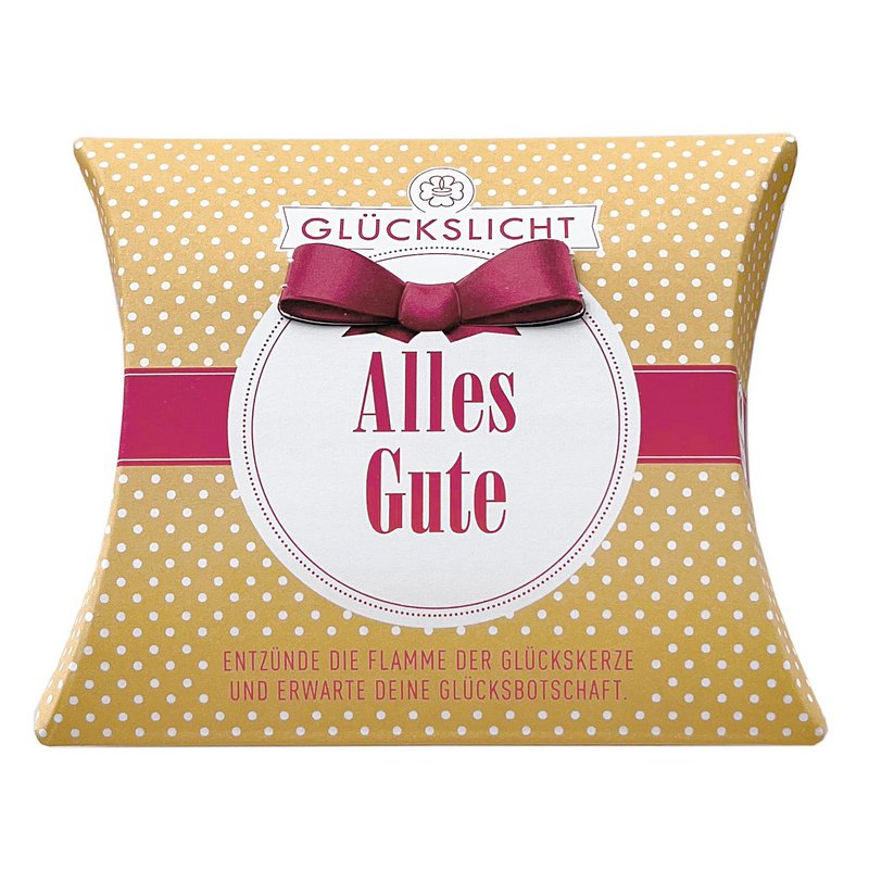 Lucky light / In the sunny yellow gift box with a cut-out bow 🎀 / Dots / All the best
