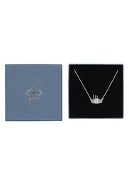 Spiri Eye Necklace Blue Magic Silver