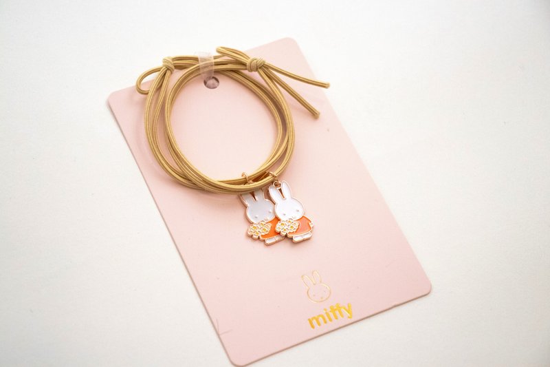 Dúo de gomas para el pelo I Pulseras para compartir Miffy Flores