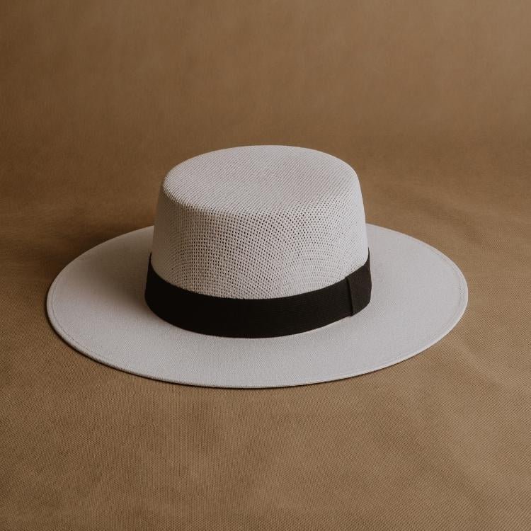 Monterrey · White boater hat