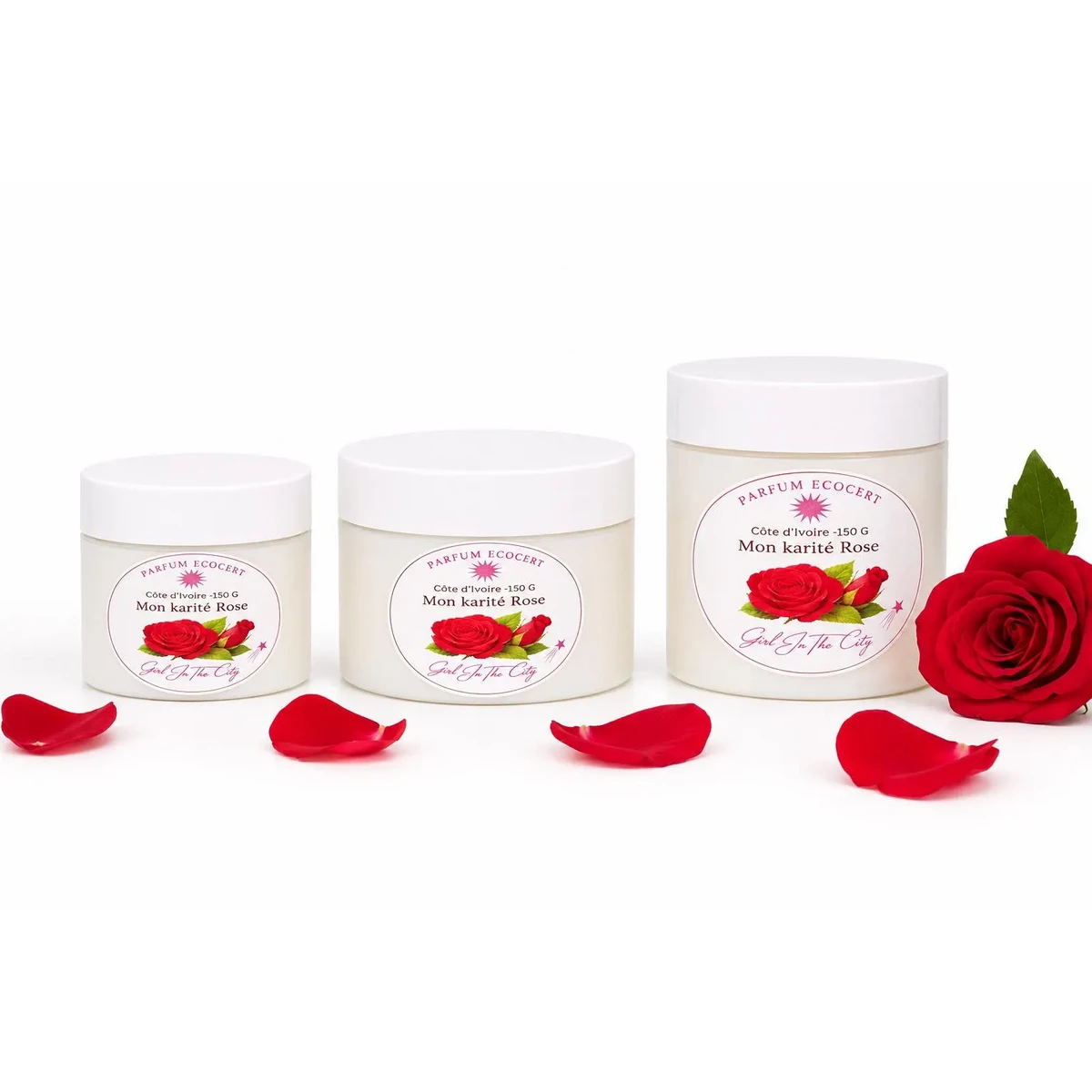 Beurre corporel rose