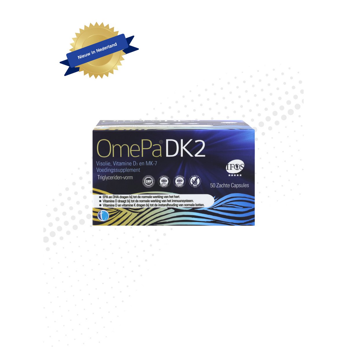 OmePa DK2 | Omega-3 & Vitamin D3 + K2 Supplement