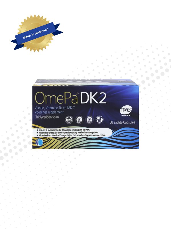 Oméga DK2 | Supplément Oméga-3 & Vitamine D3 + K2