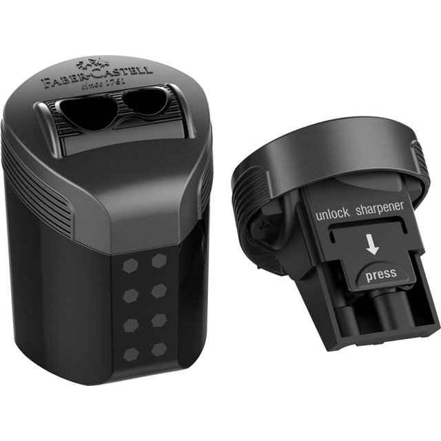 Taille-crayon FC RollOn Sparkle duo disp. 6 pièces. cul. couleur : noir minuit et profond