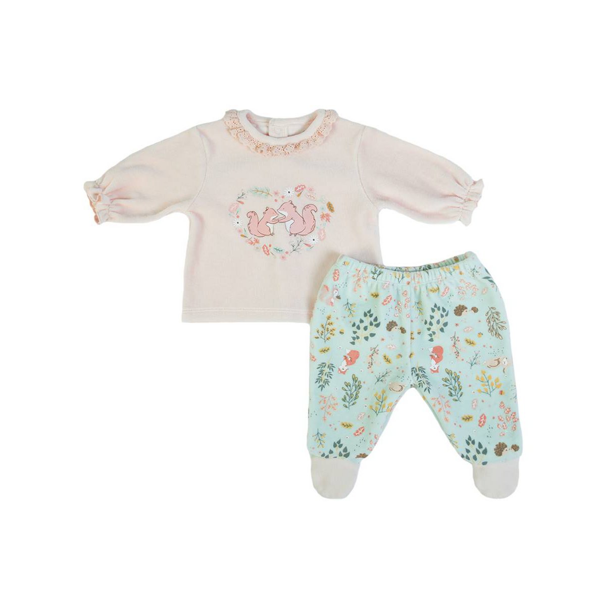 16173 - Camiseta manga larga + pantalón - Orgánico - AW 24/25