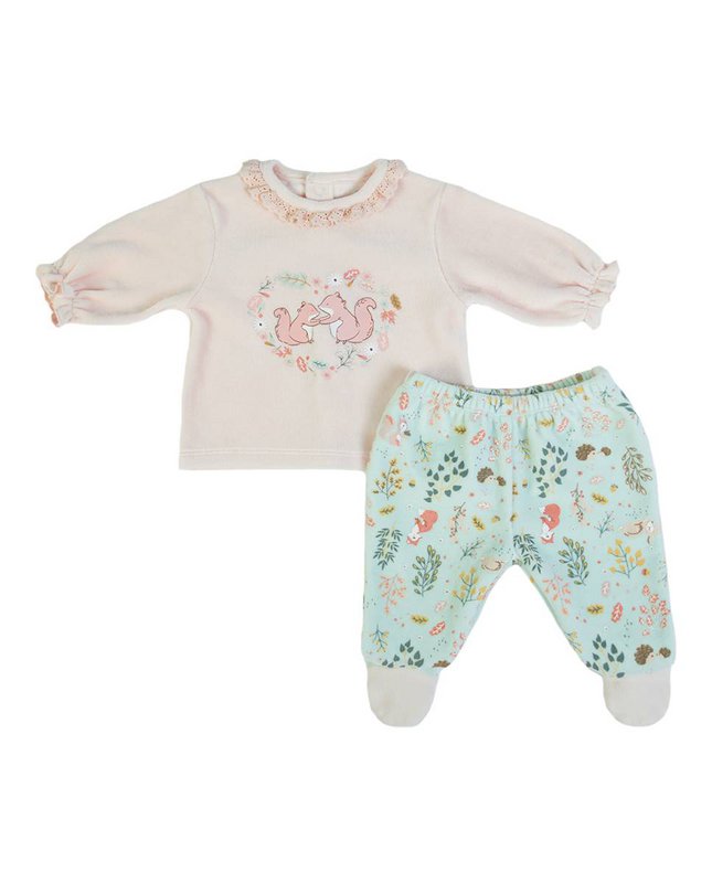 16173 - Camiseta manga larga + pantalón - Orgánico - AW 24/25