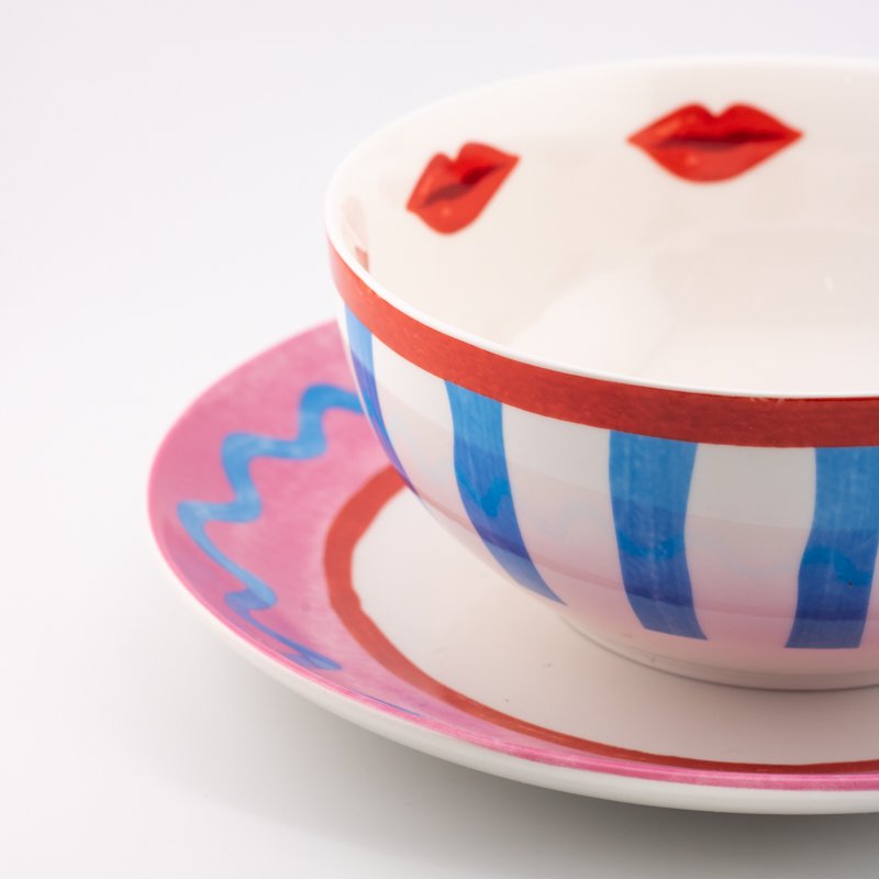 Piatto colazione Amore