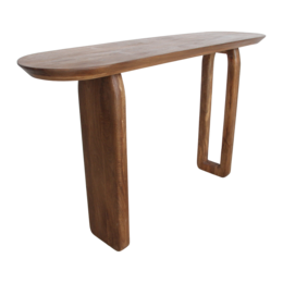 Consolle toro in legno di mango marrone - 140 cm